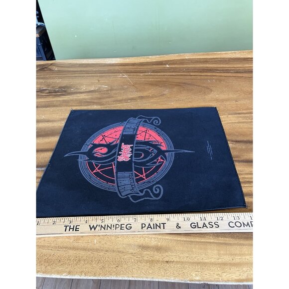 SLIPKNOT Official BACK PATCH BIG Printed Band Logo - Picture 2 of 7